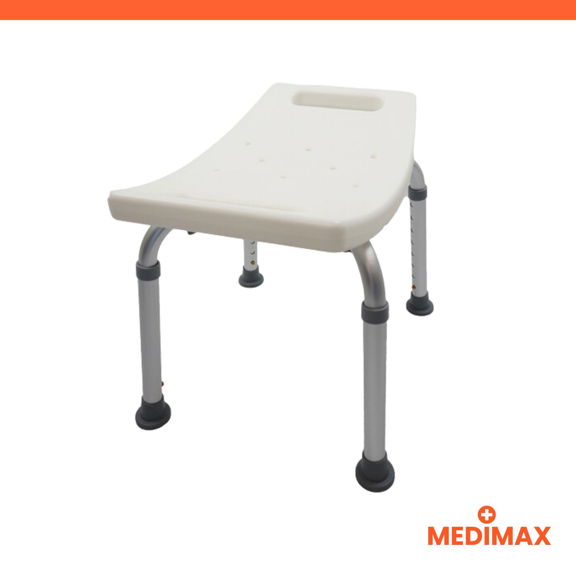 Medimax Eco 2 tabouret douche réglable 37-54 cm poignées