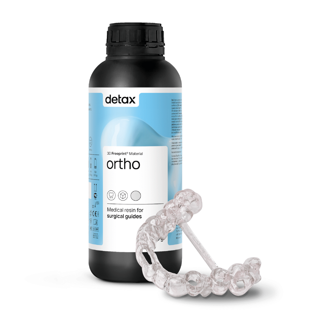 DETAX Freeprint dx ortho résine 3D transparente 1 kg