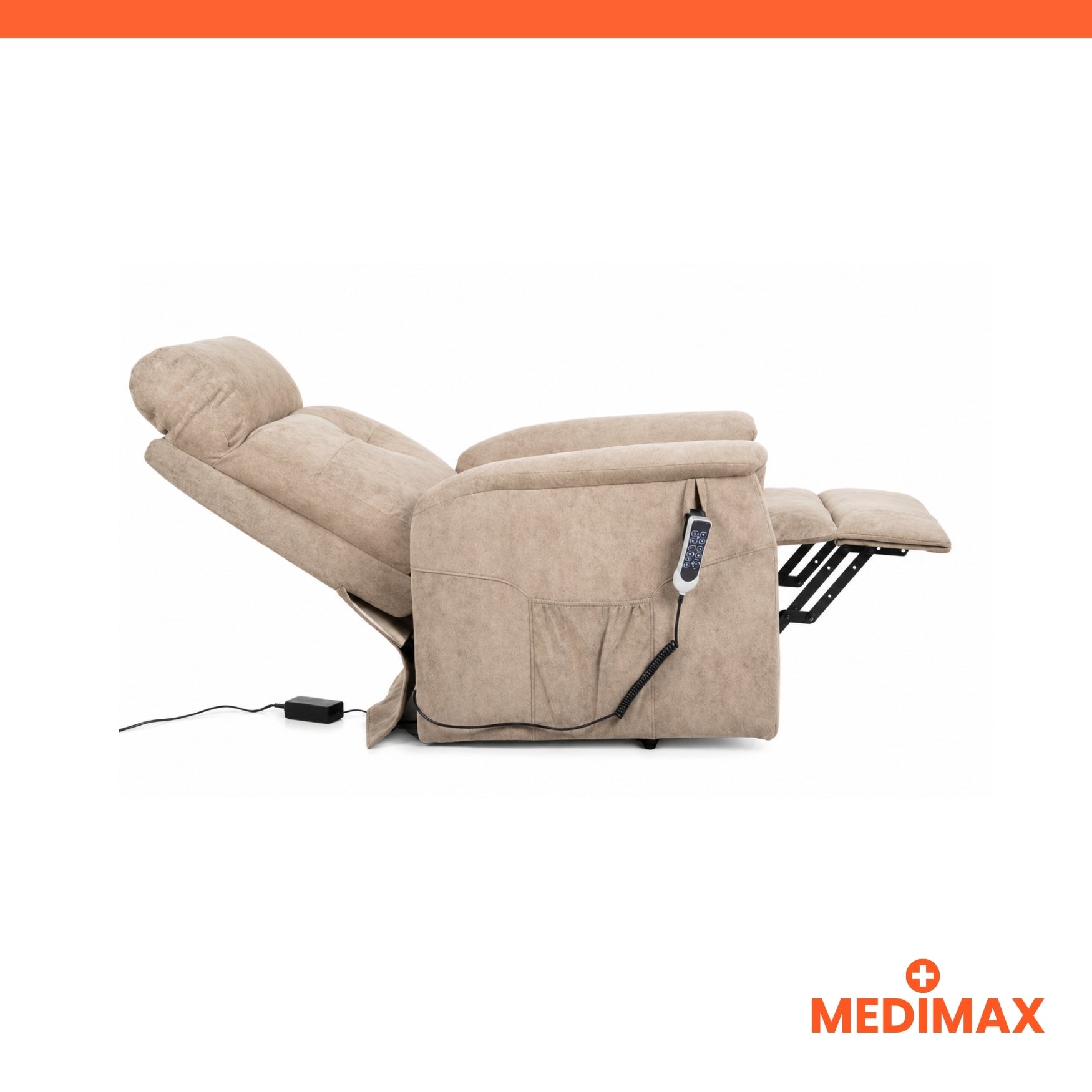Medimax Premium 4 fauteuil releveur 4 moteurs marron