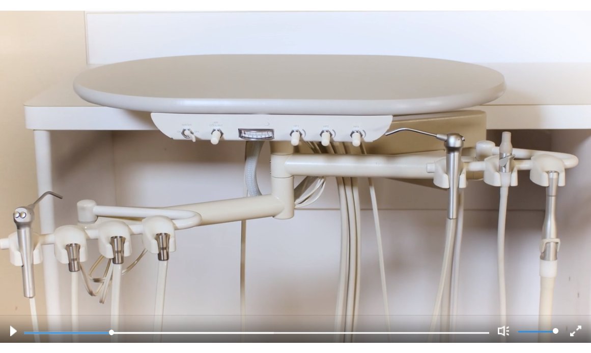 Aimar unit meuble tablette ovale cart dentaire