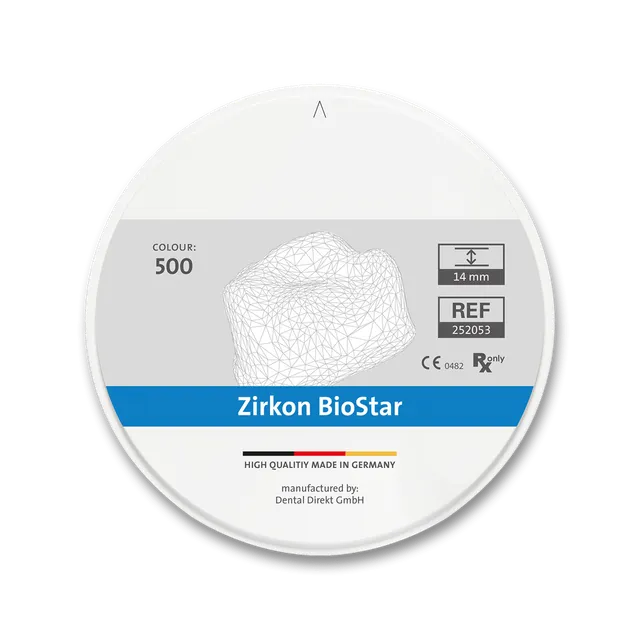 Siladent Biostar disque zircone opaque 98,5 mm