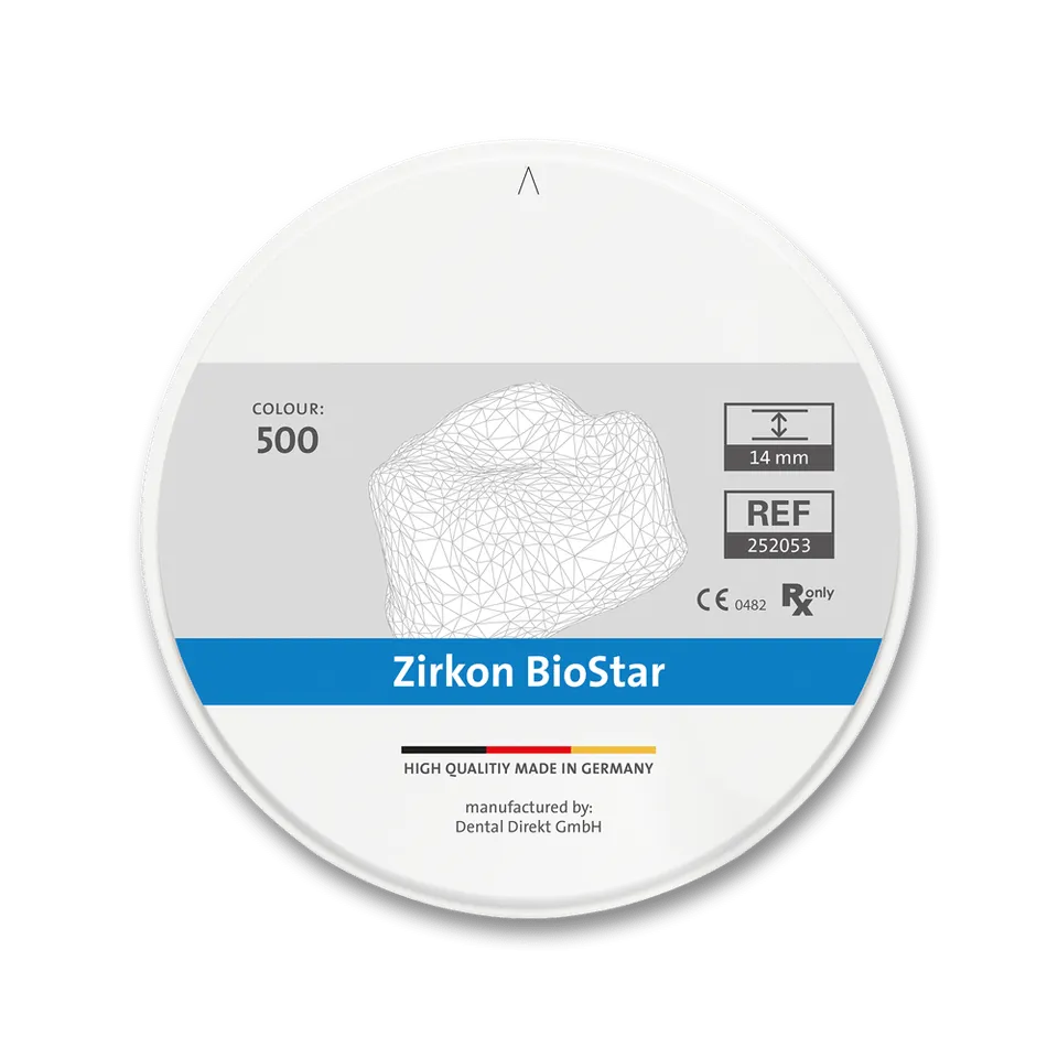 Siladent Biostar disque zircone opaque 98,5 mm