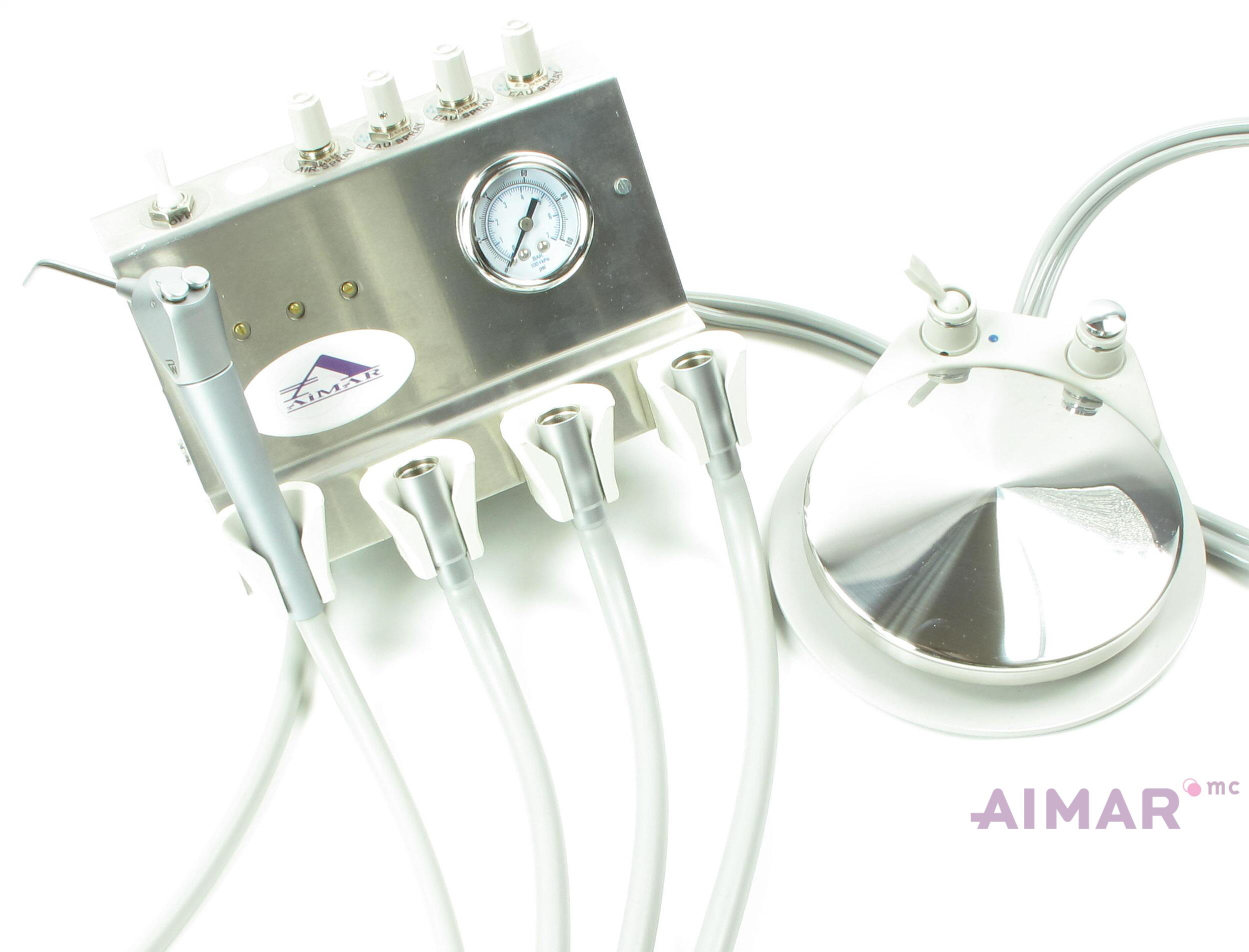 Aimar FDM Mini Unit Dentaire NV 2 Cordons Lumière