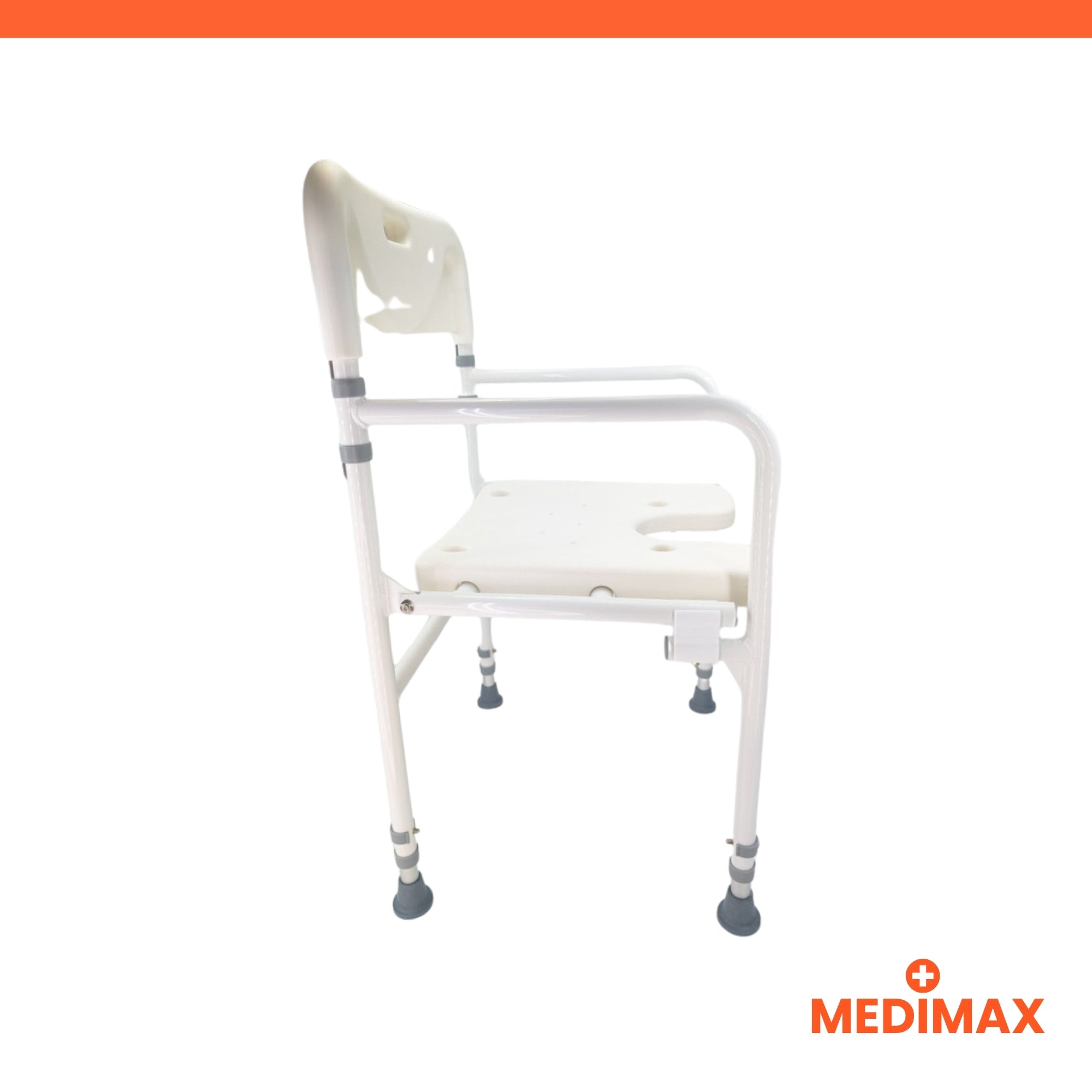Medimax Premium 1 Chaise de Douche pliable dossier 1 pce