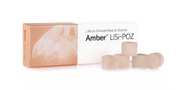 Hass Amber LiSi-POZ R10 céramique pressée 5 lingots