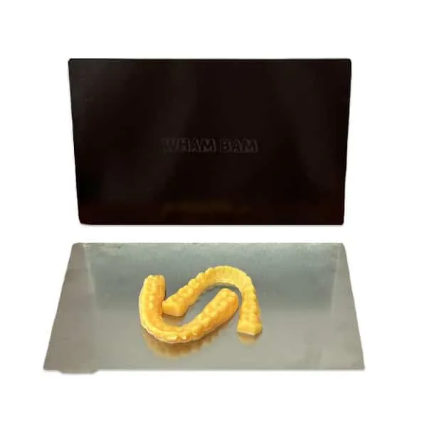 3D Dental Store plateforme magnétique Wham Bam inox micro-rainurée