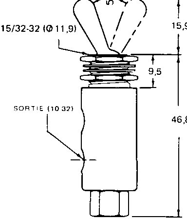 Aimar FDM Valve 2 voies à clapet pour unit dentaire