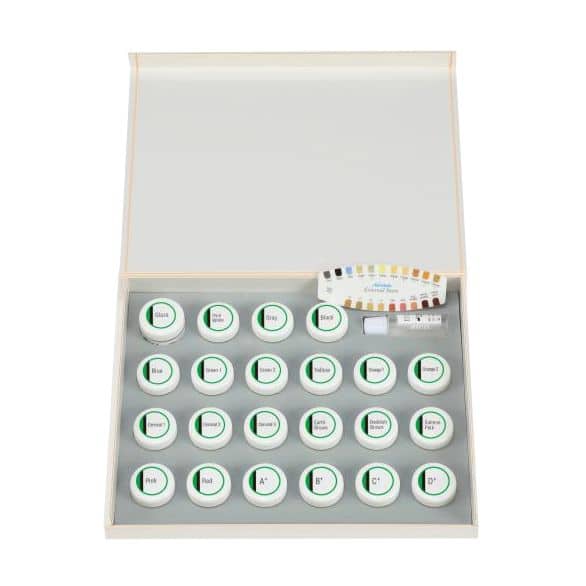 Noritake Super Porcelain EX-3 kit maquillant External Stain 73g