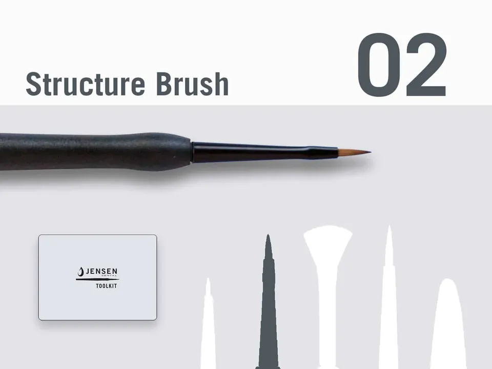 MiYO Structure Brush pinceau céramique finitions esthétiques