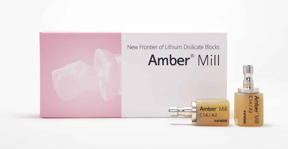 HASS Amber Mill Block C14 bloc d'usinage lot de 5 translucide