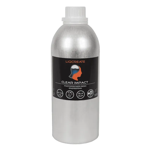 Liqcreate Clear Impact résine 3D transparente résistante aux chocs