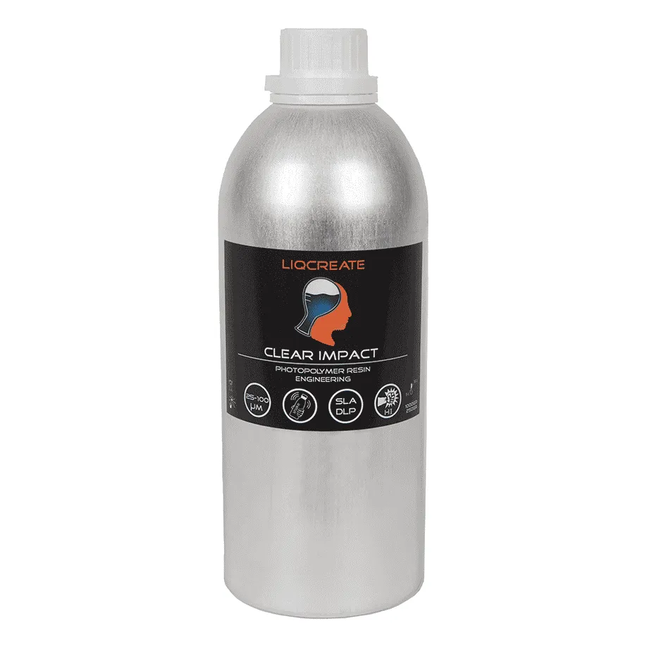 Liqcreate Clear Impact résine 3D transparente résistante aux chocs