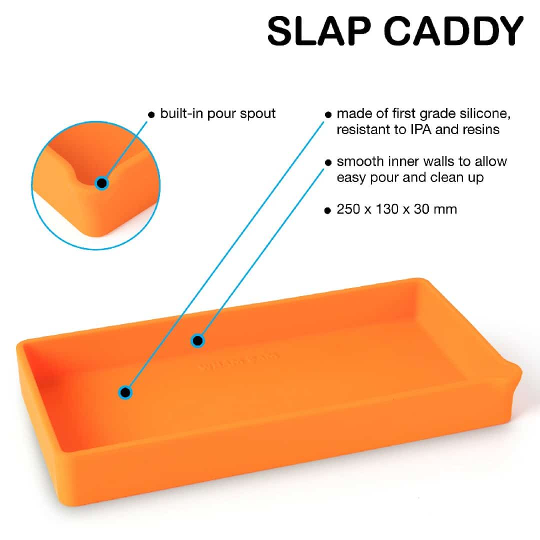 Wham Bam Slap Caddy plateau silicone atelier résine