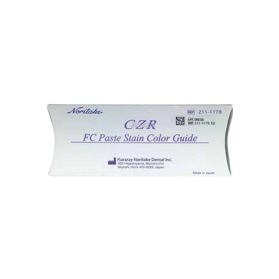 NORITAKE Cerabien ZR FC Paste Stain nuancier guide