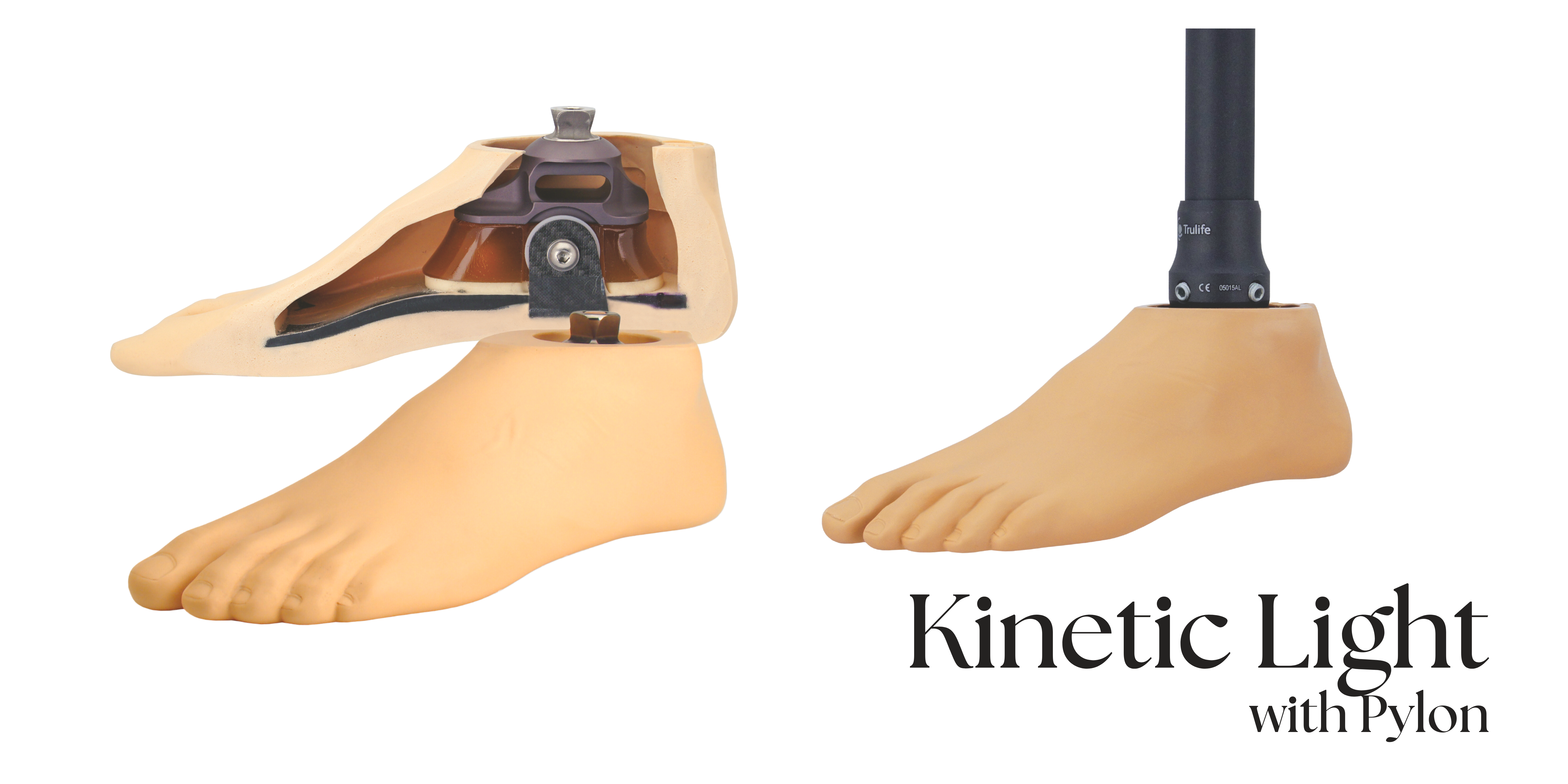 Trulife Prosthetics SKF100 Light pied prothétique K1 K2