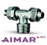Aimar FDM Raccord Coiffe en T Mâle pièce unit dentaire