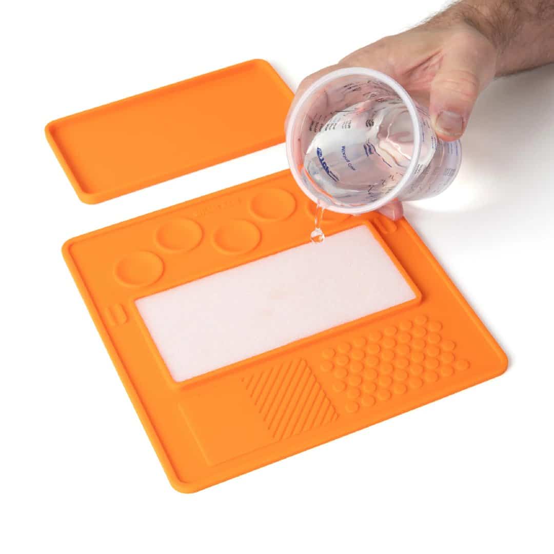 Wham Bam Slap Palette silicone 5 puits peinture miniature