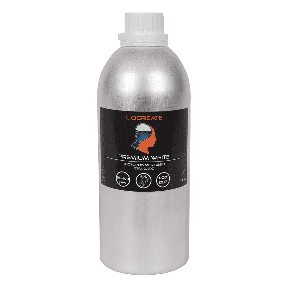 Liqcreate Premium White résine 3D blanche