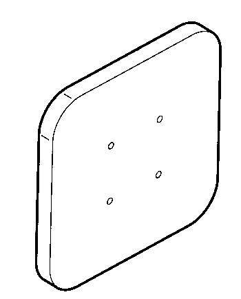 Aimar FDM Monaco Planche Fixation Mur Unit Dentaire