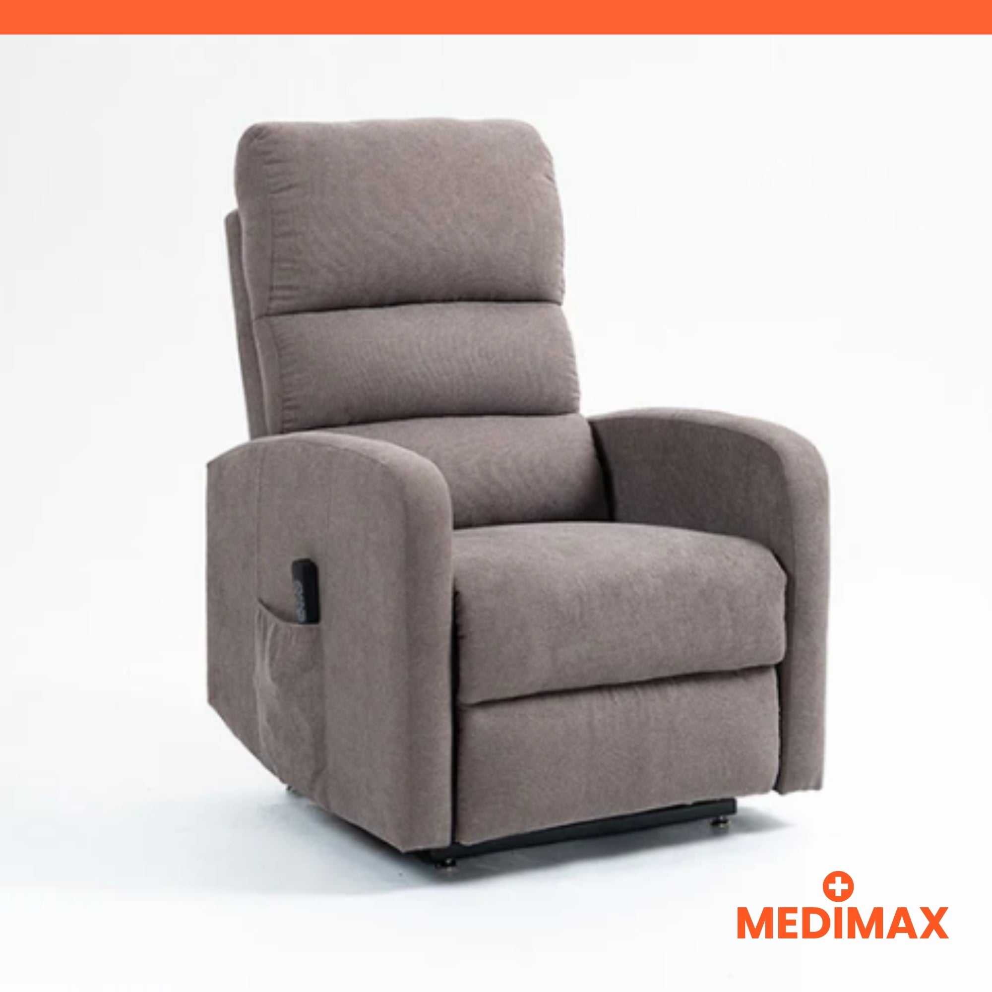 Medimax Premium 2 Fauteuil Releveur Électrique 1 Moteur Gris Clair
