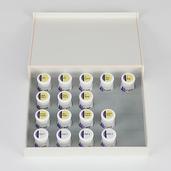 CZR Luster CCV Kit maquillage céramique 160g 16 pots