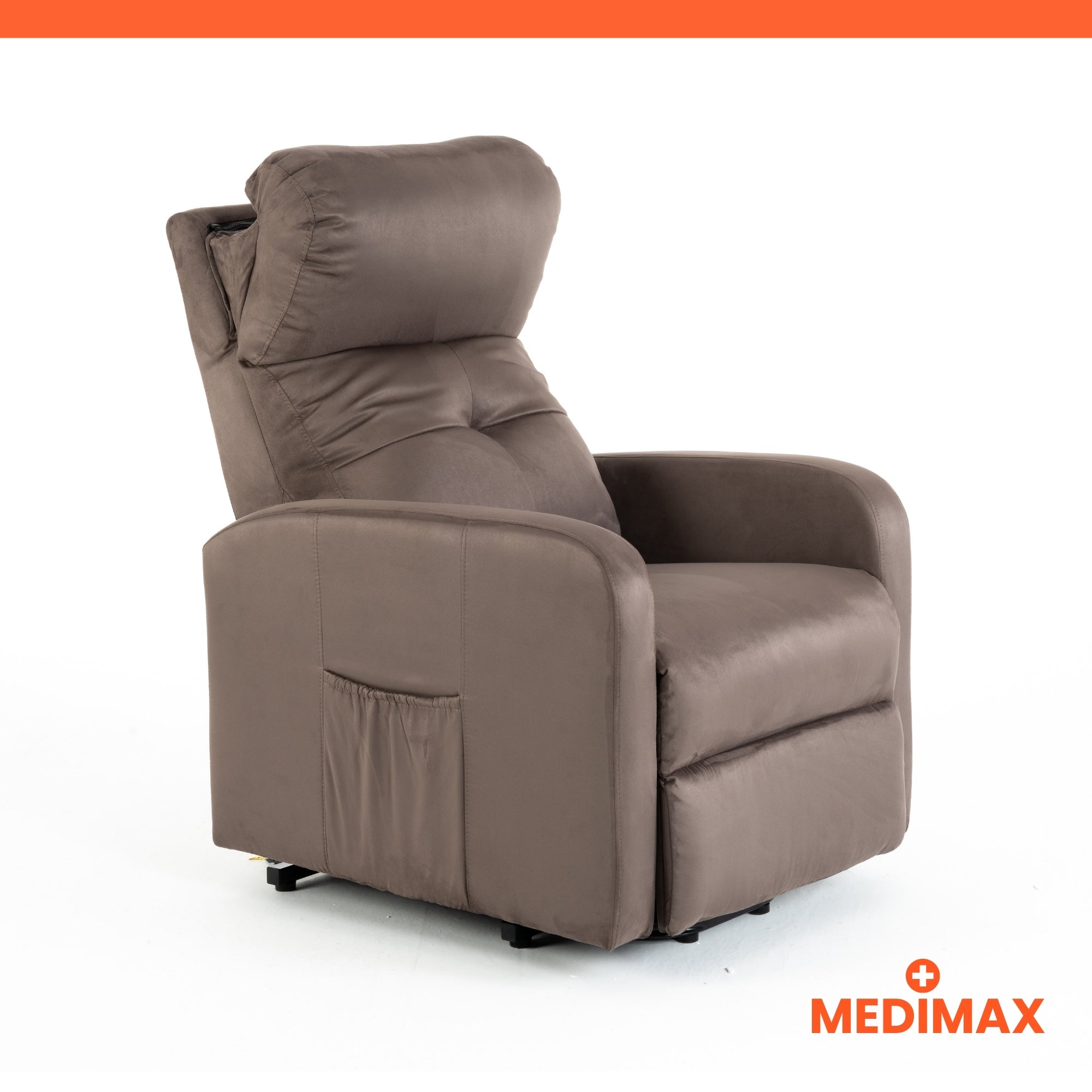 Medimax Premium 3 fauteuil releveur 4 moteurs gris foncé