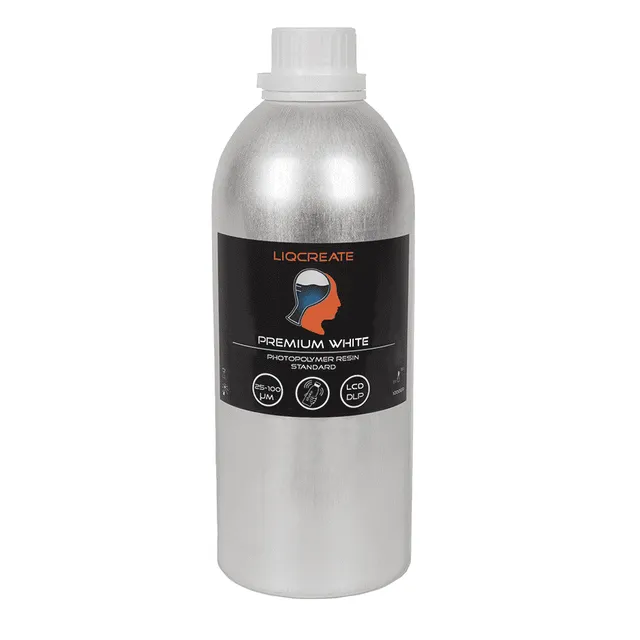 Liqcreate Premium White résine 3D blanche