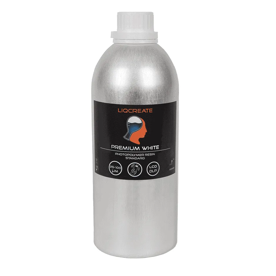 Liqcreate Premium White résine 3D blanche