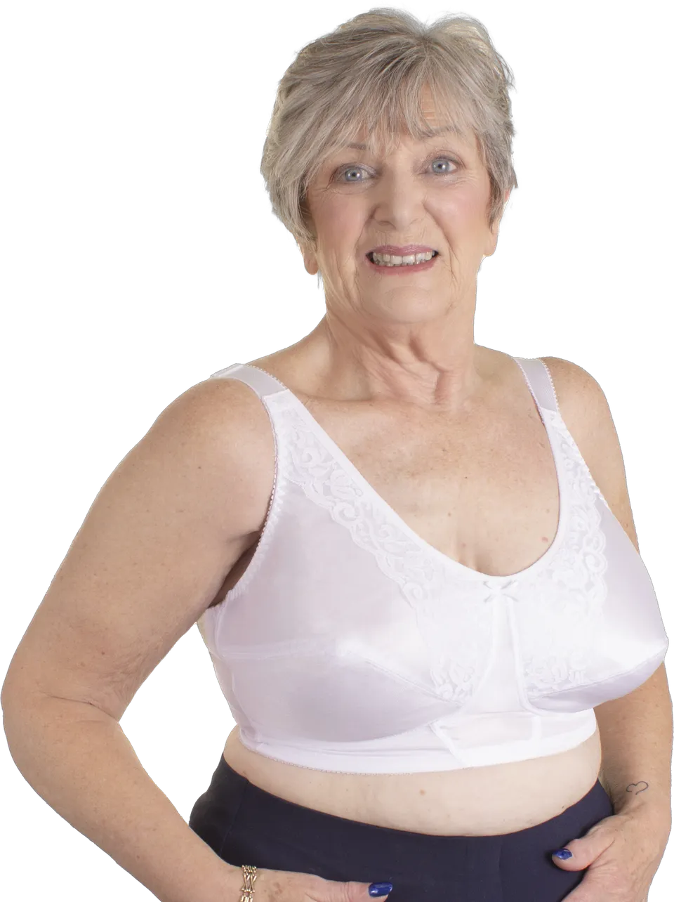 Trulife Breastcare 190 Irene soutien-gorge blanc maintien fort