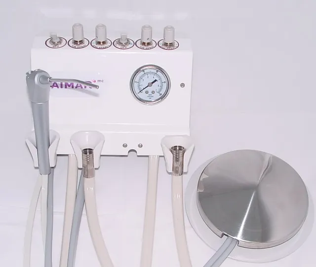 Aimar MINI UNIT unit dentaire 2 instruments cordon lumière