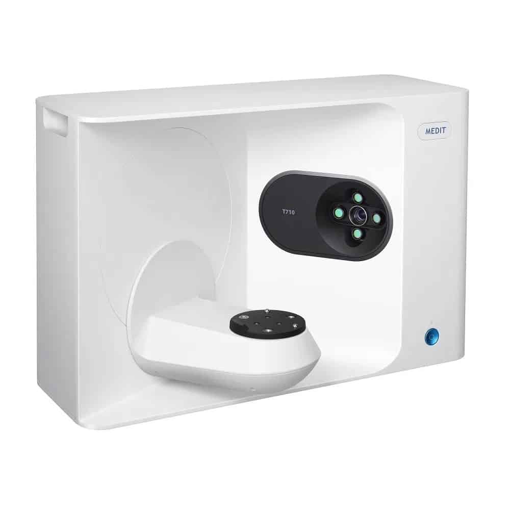 Medit T710 scanner 3D dentaire laboratoire haute précision