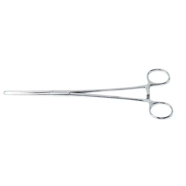 Gynéas Pozzi pince traction utérine 240 mm inox