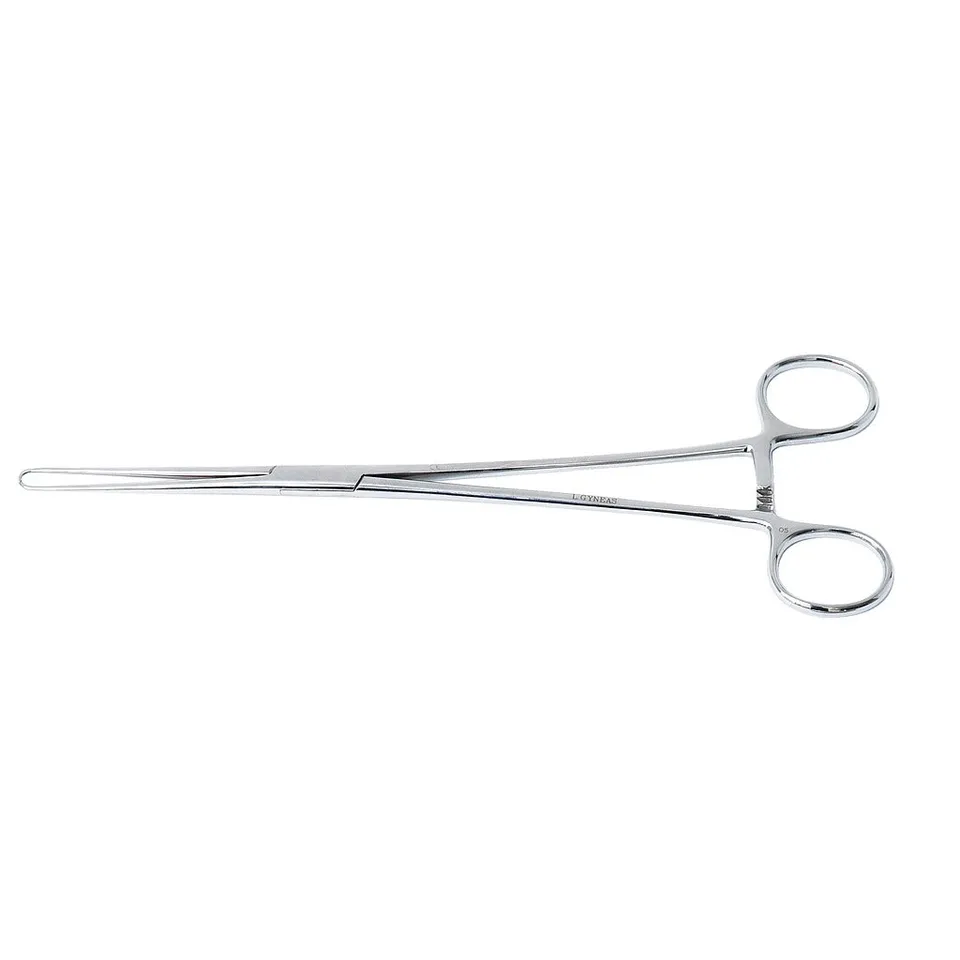 Gynéas Pozzi pince traction utérine 240 mm inox