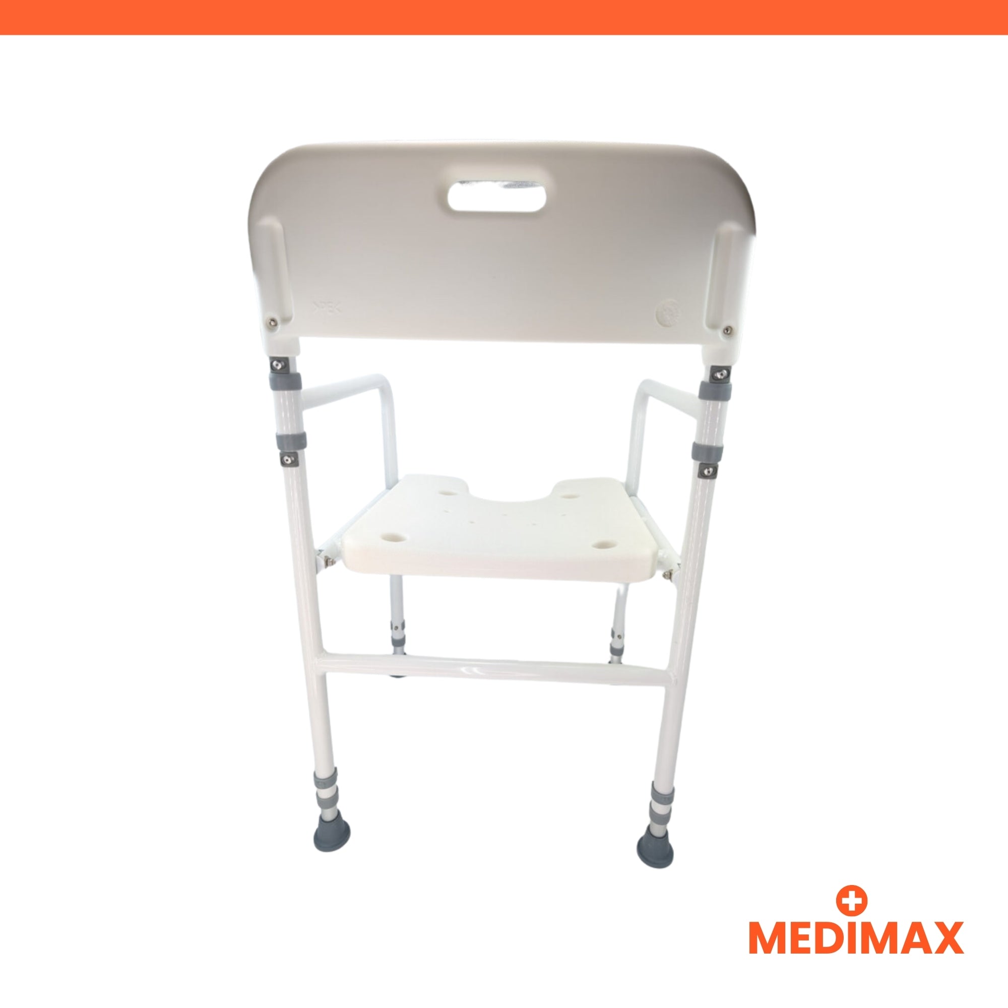 Medimax Premium 1 Chaise de Douche pliable dossier 1 pce