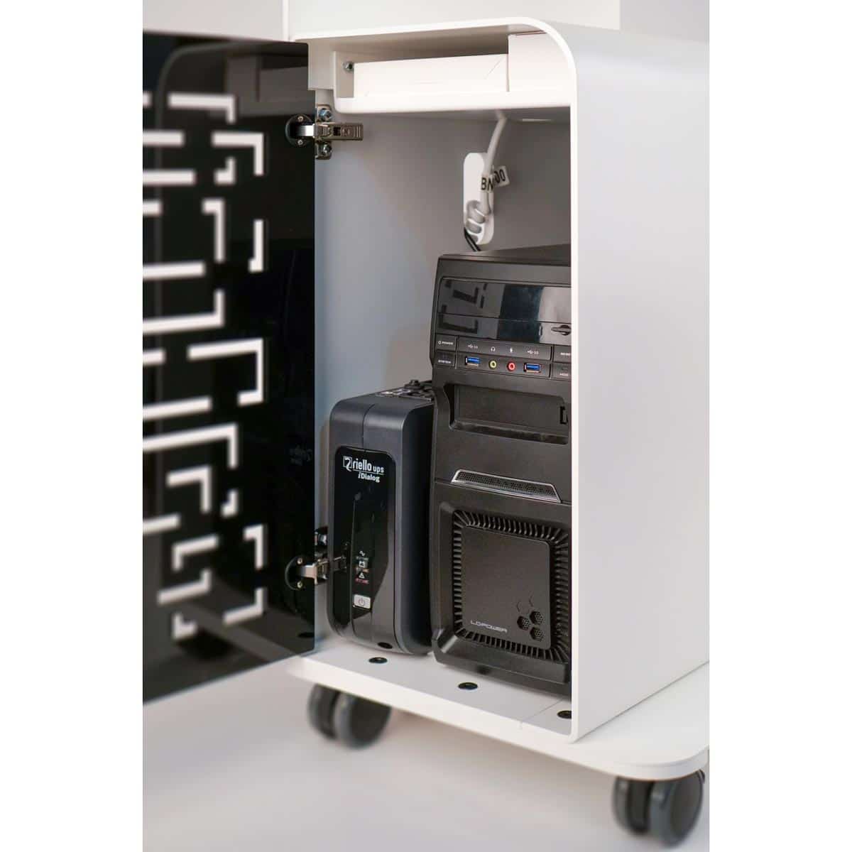 3D Cart chariot scanner intra-oral aluminium PC mobile