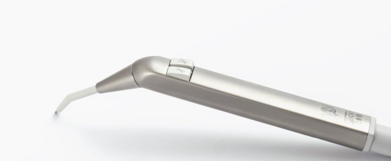 Luzzani Mini Light 3F seringue 3 fonctions inox coudée