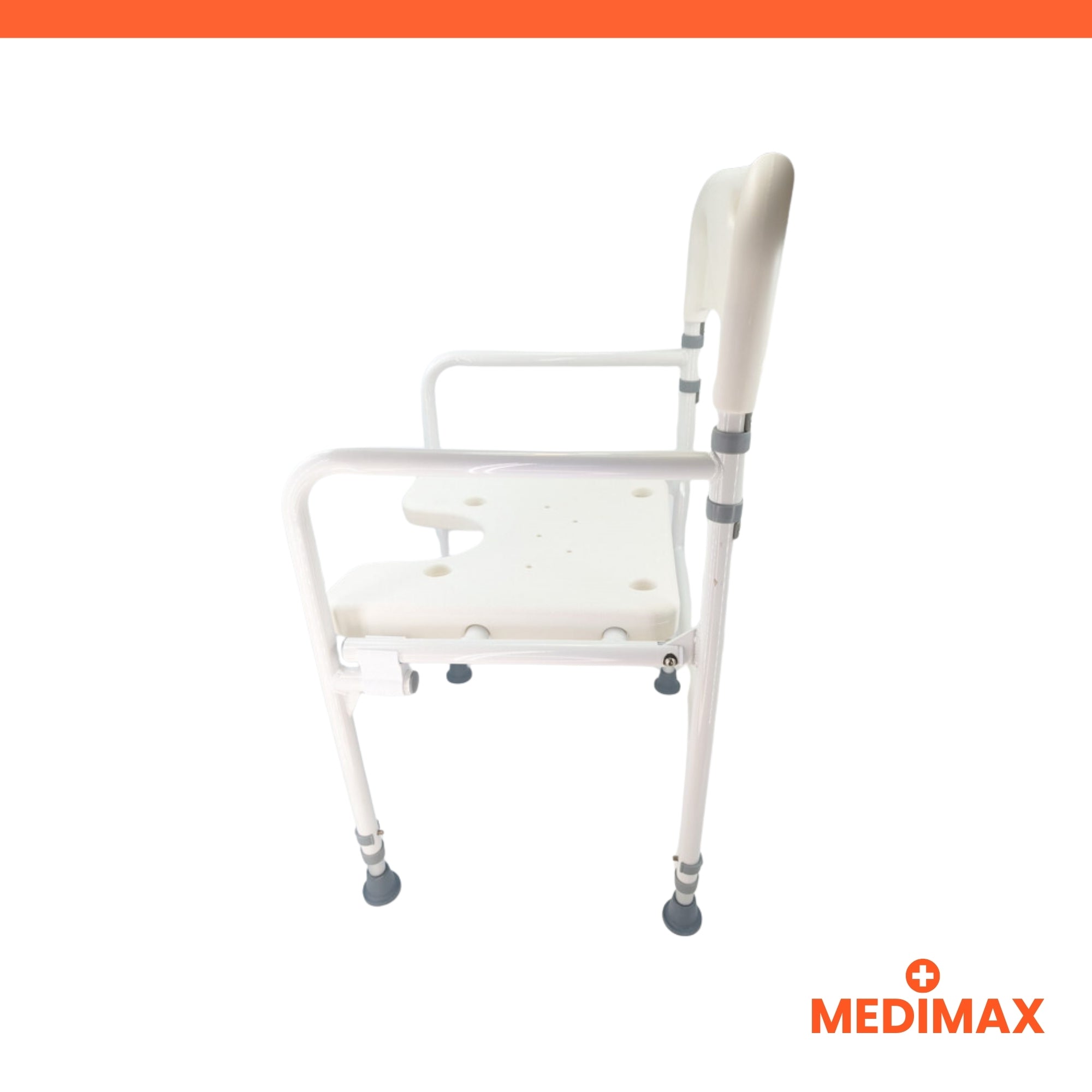 Medimax Premium 1 Chaise de Douche pliable dossier 1 pce