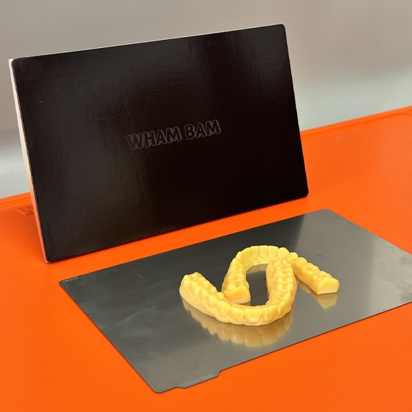 3D Dental Store plateforme magnétique Wham Bam inox micro-rainurée