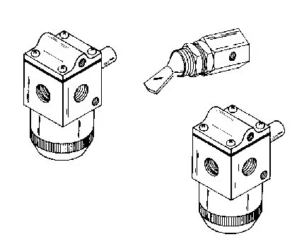 Aimar FDM Monaco Kit Double Valves à Commande pièce détachée
