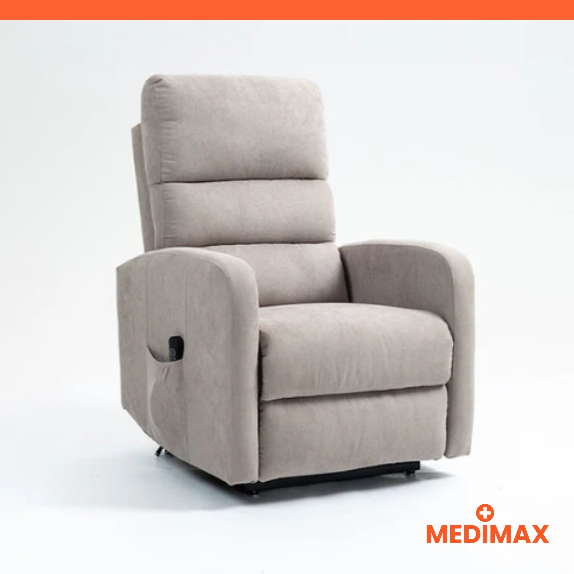 Medimax Premium 2 Fauteuil Releveur Électrique 1 Moteur Gris Clair