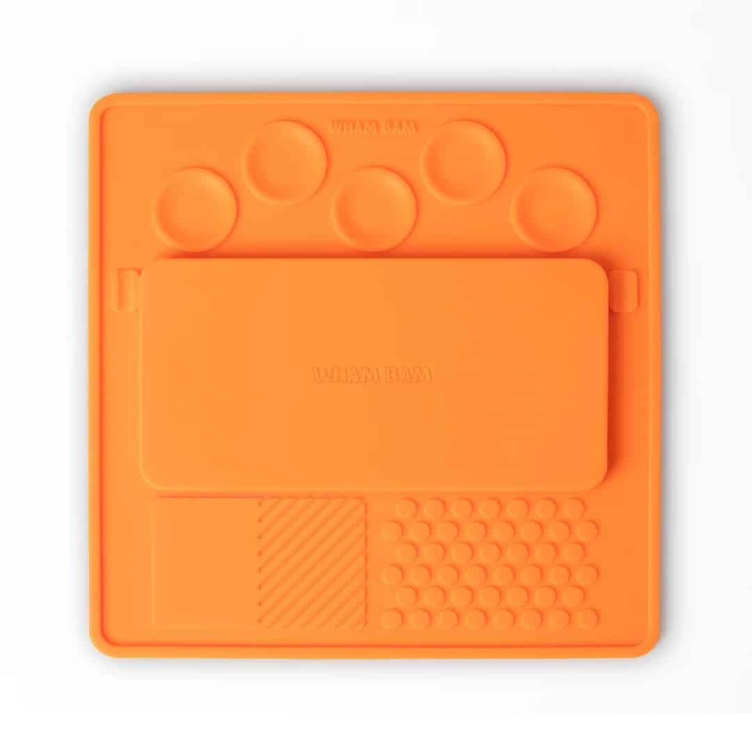 Wham Bam Slap Palette silicone 5 puits peinture miniature