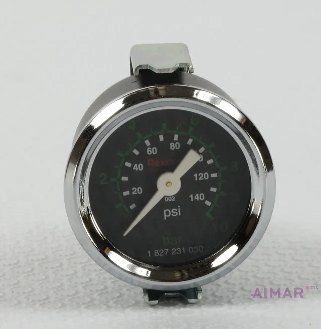 Aimar FDM Monaco manomètre à encastrer 0-150 PSI pièce