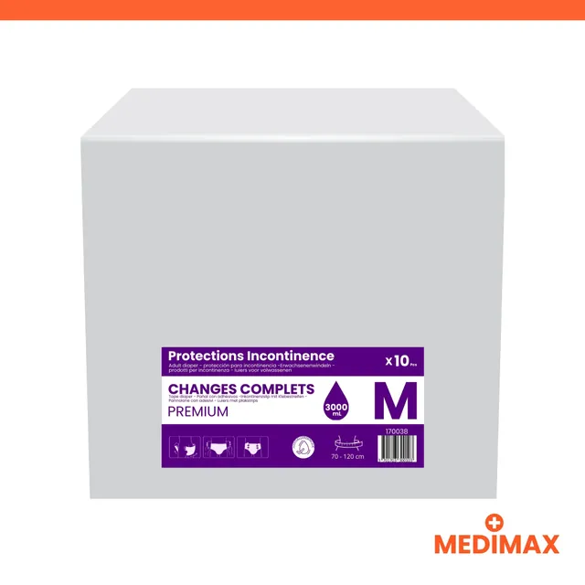 Medimax Changes Complets Premium Taille M Lot de 60