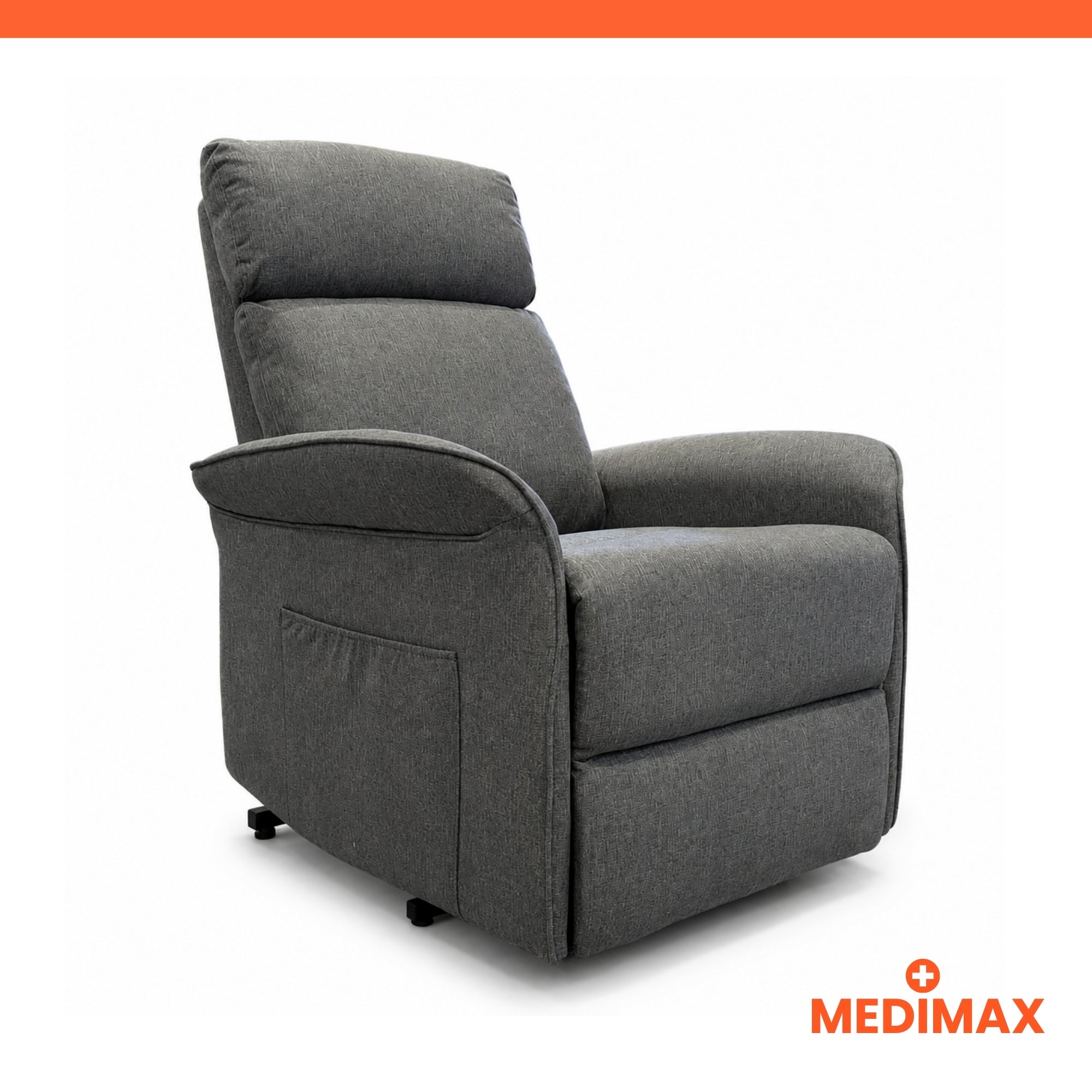 Medimax Eco 4 Fauteuil Releveur 1 Moteur Microfibre