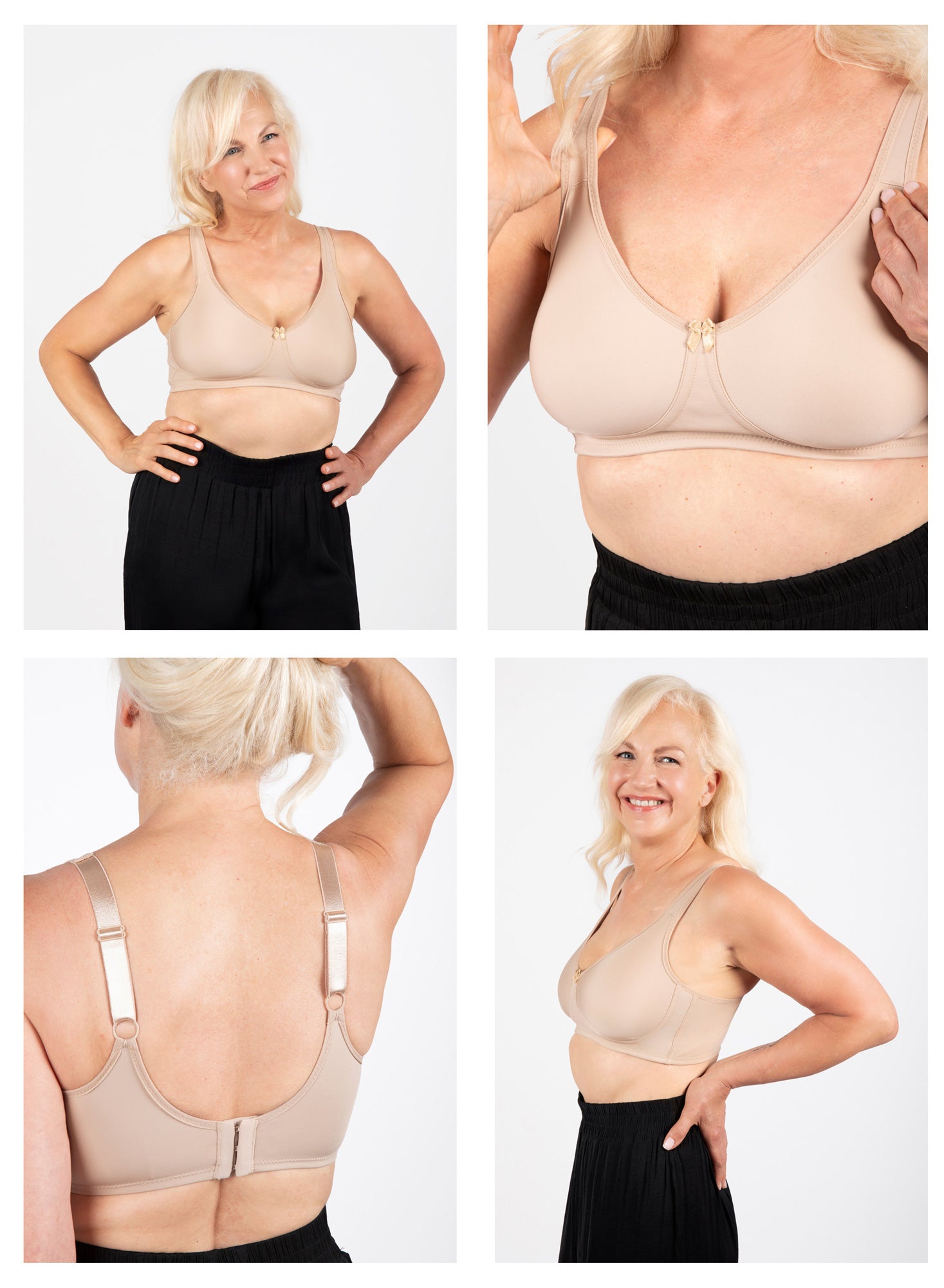 Trulife Emma 6440 soutien-gorge latte 34B poches prothèse
