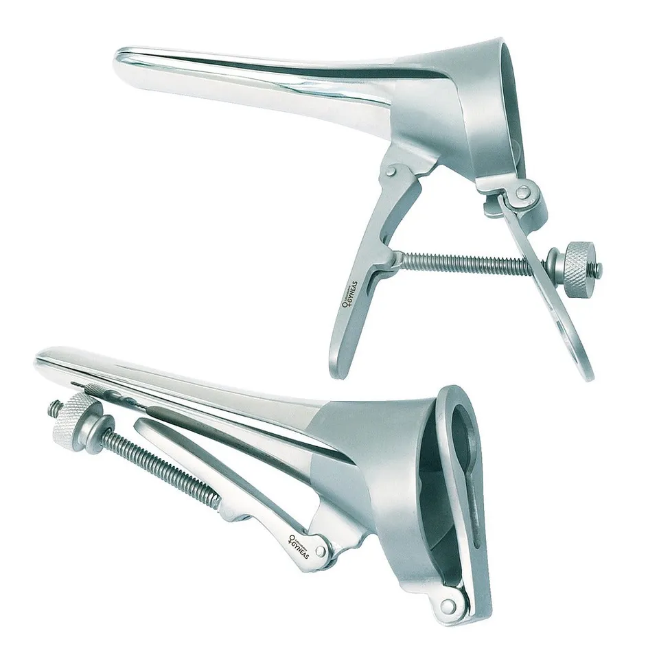 Gynéas Cusco spéculum pliant inox réutilisable 36x100mm