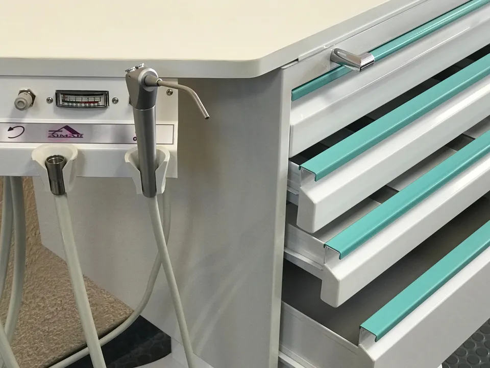 Aimar FDM Monaco Ortho 2 cart portable micromoteur fibre optique