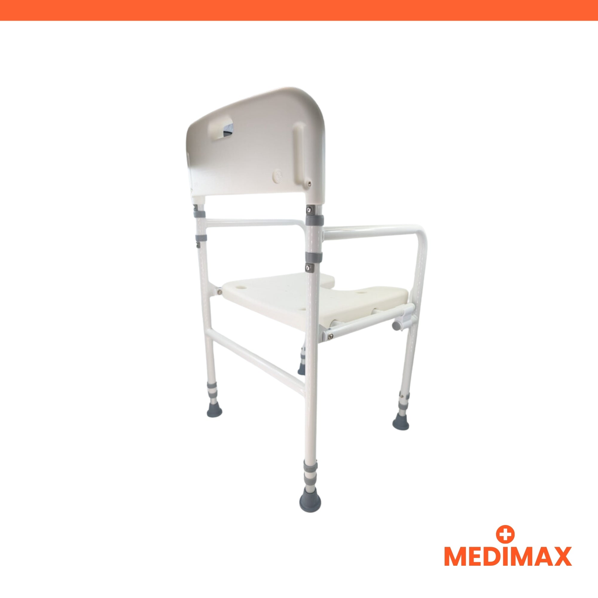 Medimax Premium 1 Chaise de Douche pliable dossier 1 pce