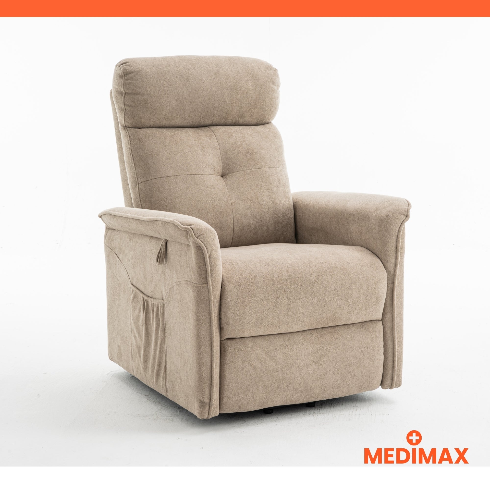 Medimax Premium 1 fauteuil releveur électrique gris clair 1 moteur
