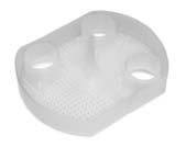 Aimar FDM Monaco Filtre collecteur Sirona Siemens kit 10 blanc